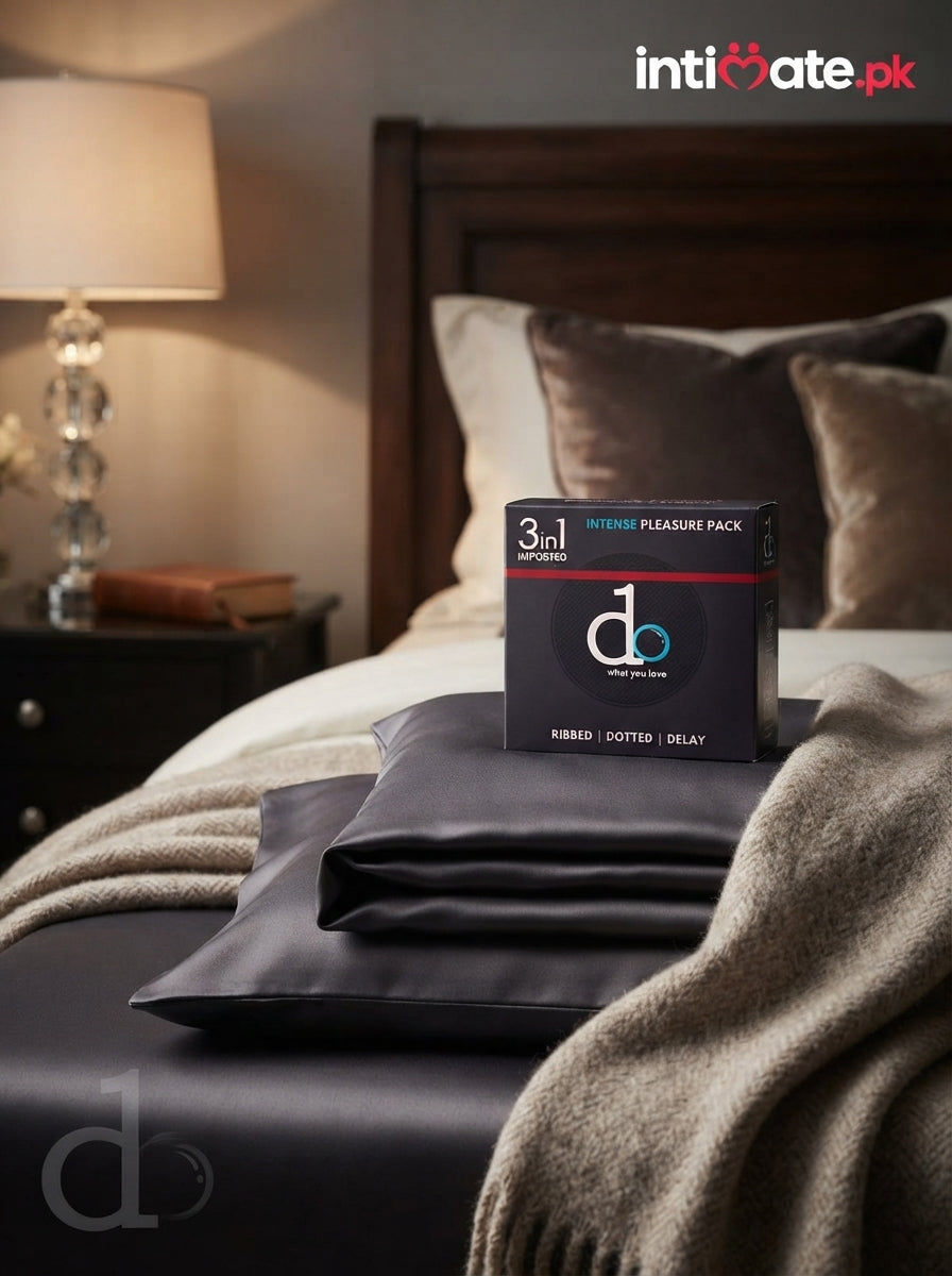 DO 3-in-1 Condoms – Dotted, Ribbed & Delay Condoms in Pakistan | intimate.pk