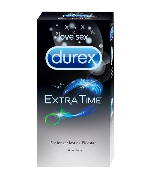 Durex Extra Time Condoms 12 Pack - Buy Online in Pakistan | intimate.pk