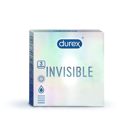 Durex Invisible Extra Thin Condoms 3 Pack – Extra Sensitive | intimate.pk