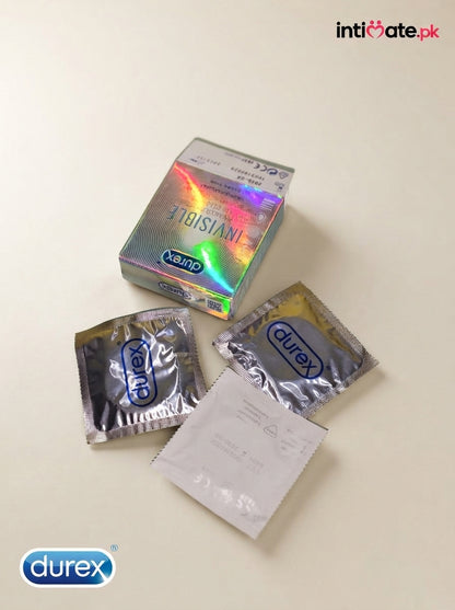 Durex Invisible Extra Thin Condoms with Extra Sensitivity - Buy Online in Pakistan