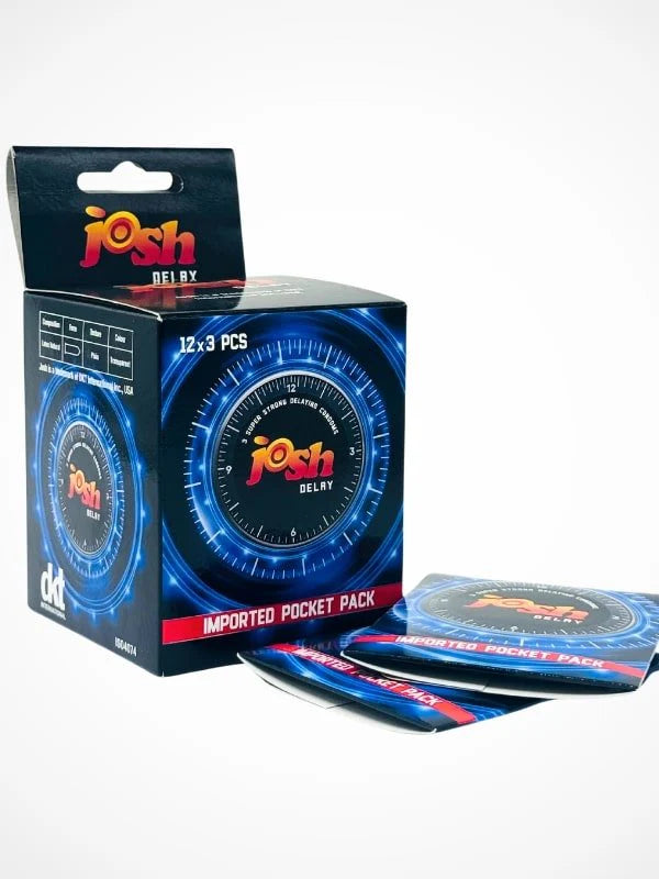 Josh Delay Condoms 3 Pack – Long Lasting Timing Condoms | intimate.pk