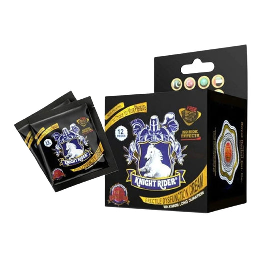 Knight Rider Timing Condoms + Timing Cream 12pcs | Intimate.pk