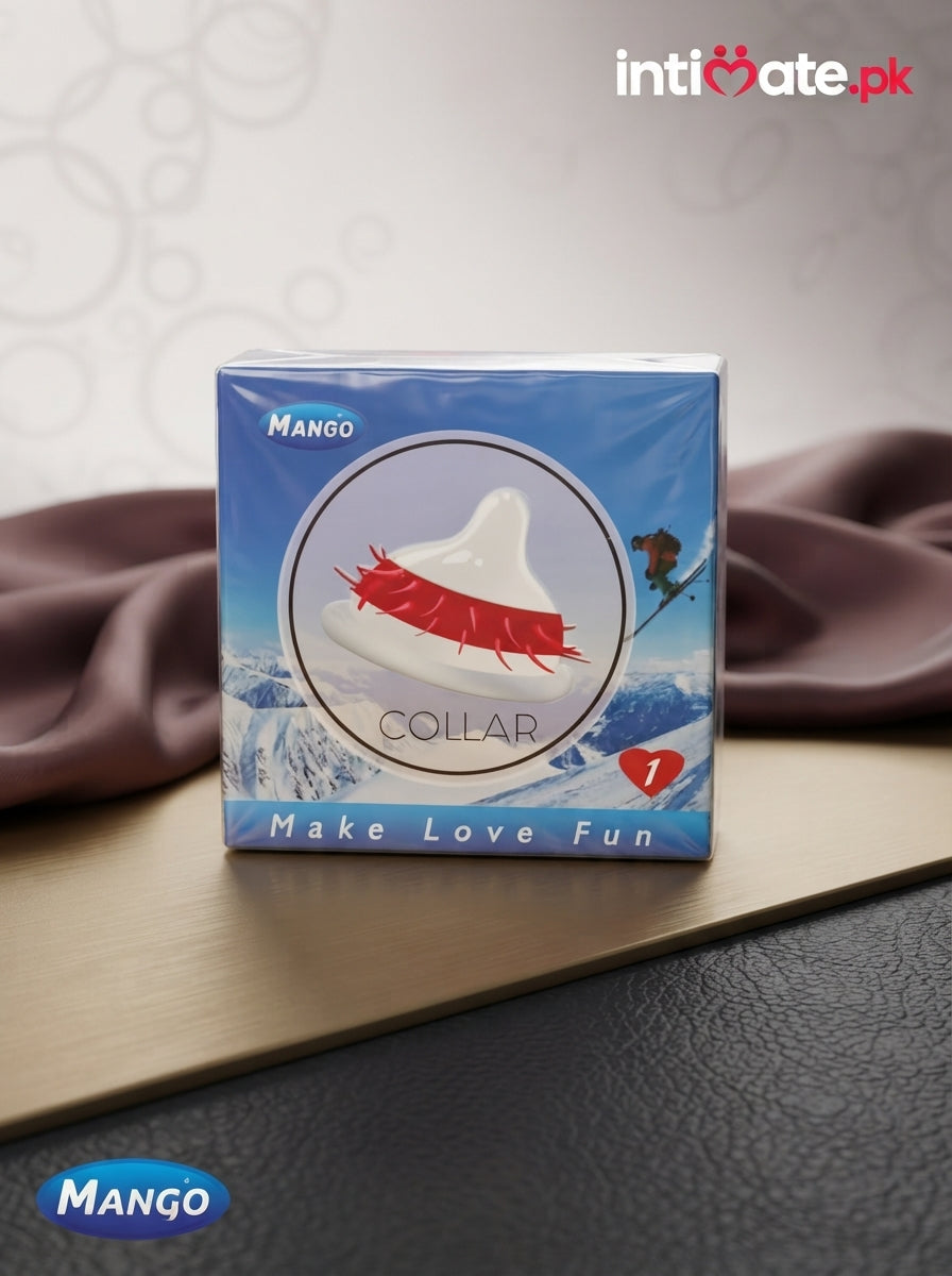 Mango Collar Shape Spikes Condom – Make Love Fun