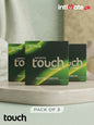 Touch Dotted Condoms pack showing the product quantity printed on the packaging