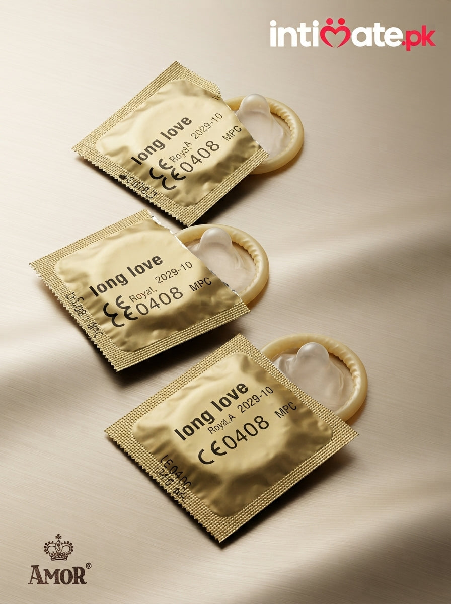 Amor Long Love Condoms – Delay & Timing Support Buy Online in Pakistan