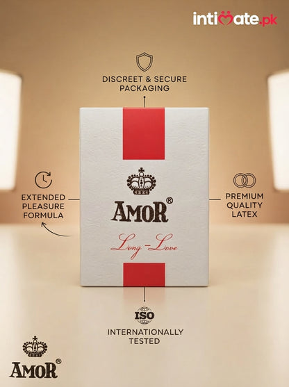 Amor Long Love Condoms – Delay & Timing Support Buy Online in Pakistan