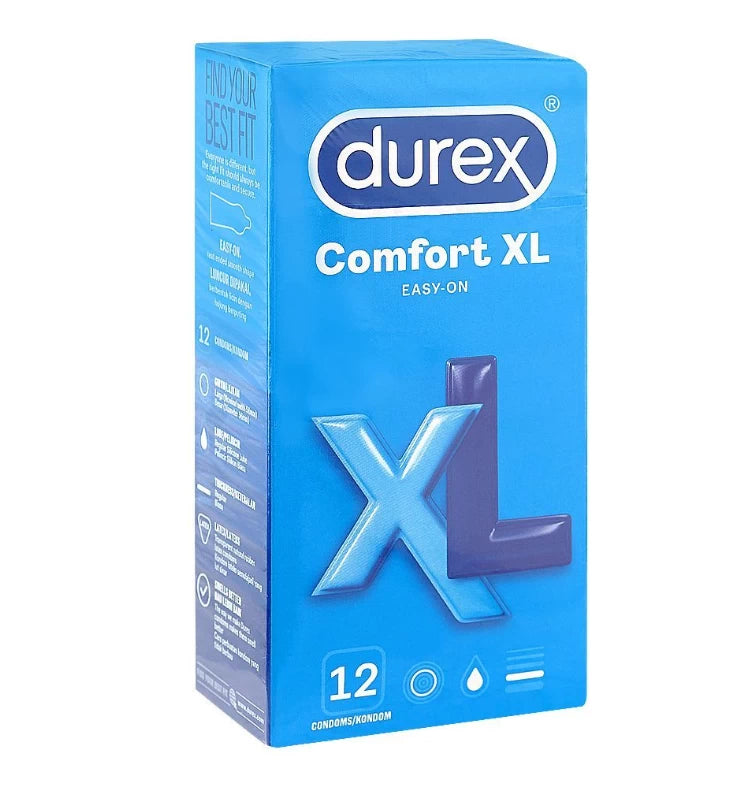 Durex Comfort XL Easy-On Condoms – 12 Pack | by Online in Pakistan from intimate.pk