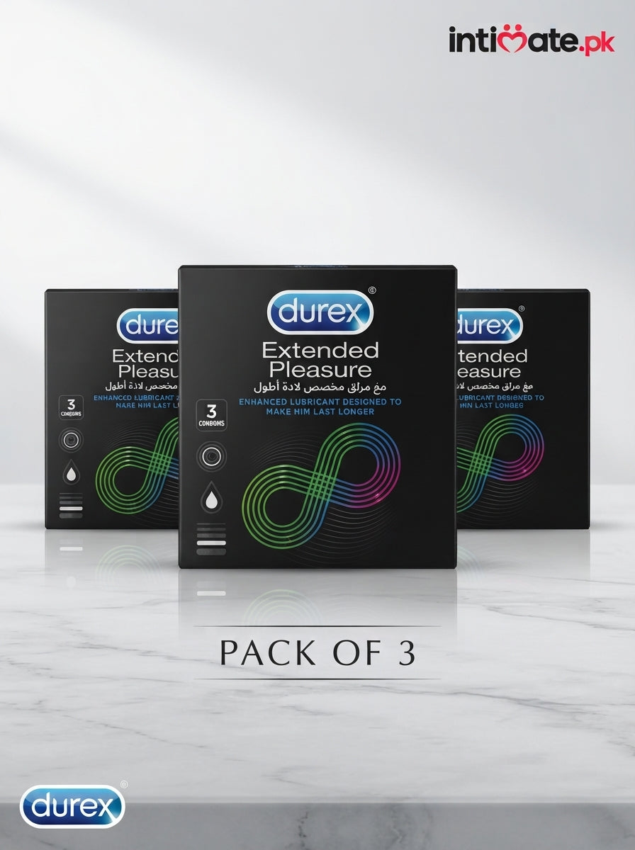 Durex Extended Pleasure with Enhanced Lubricant to Last Longer Buy Online in Pakistan