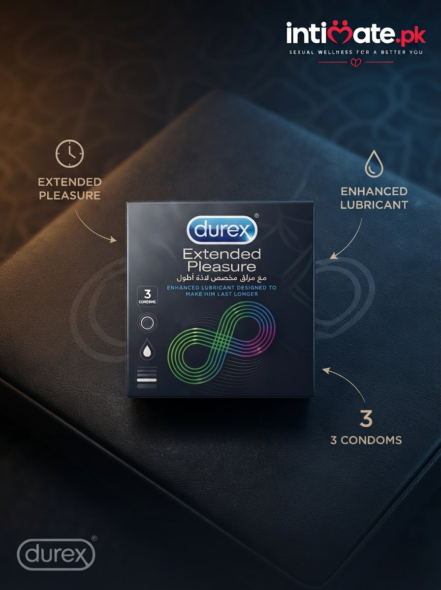 Durex Extended Pleasure with Enhanced Lubricant to Last Longer Buy Online in Pakistan