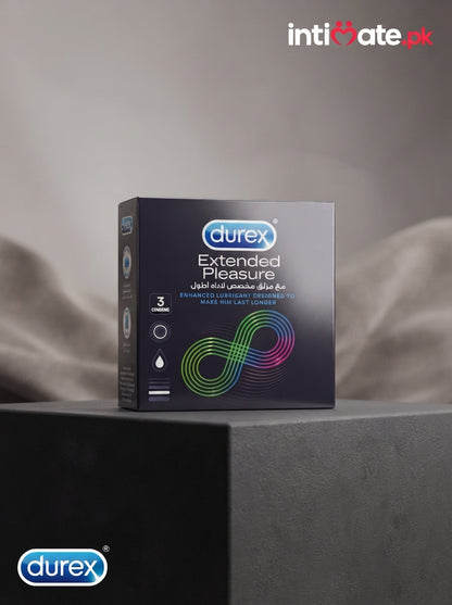 Durex Extended Pleasure with Enhanced Lubricant to Last Longer Buy Online in Pakistan