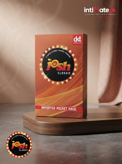 Josh Classic Condoms – Natural Latex Lubricated Condoms | Price in Pakistan