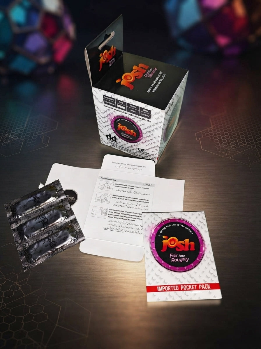 Josh Fair & Roughly Condoms Buy Online - Price in Pakistan