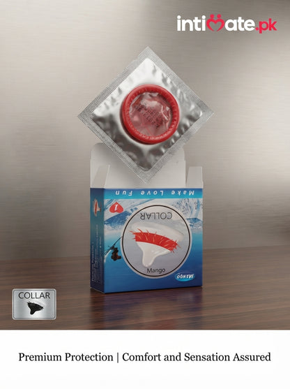 Mango Collar Spike Condom available at intimate.pk